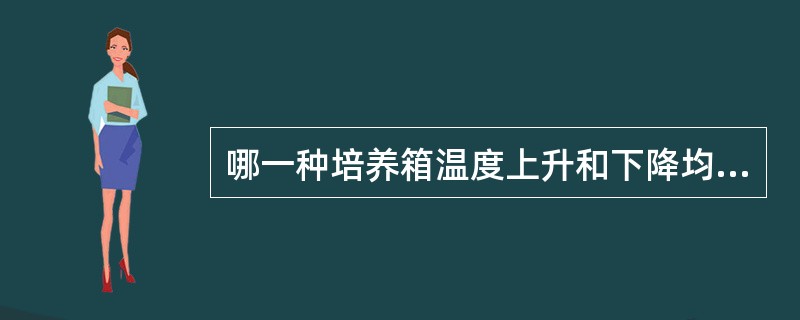 哪一种培养箱温度上升和下降均缓慢,但箱内温度均匀A、直热式培养箱B、隔水式培养箱