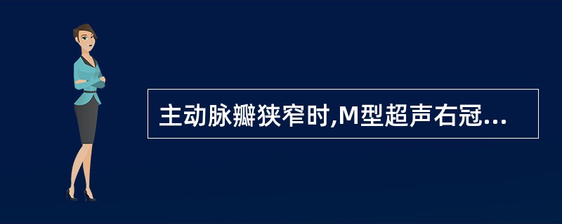 主动脉瓣狭窄时,M型超声右冠瓣与无冠瓣开放间距应小于A、26mmB、24mmC、