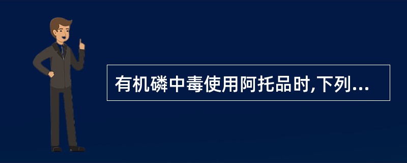 有机磷中毒使用阿托品时,下列哪项未达到阿托品化指标( )A、口干、皮肤干燥B、颜