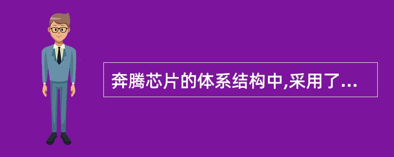 奔腾芯片的体系结构中,采用了许多新技术,下列叙述中错误的是______。