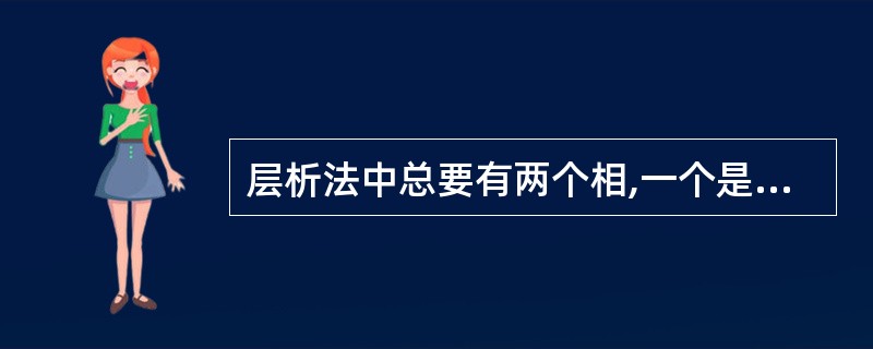 层析法中总要有两个相,一个是____,另一个是____。