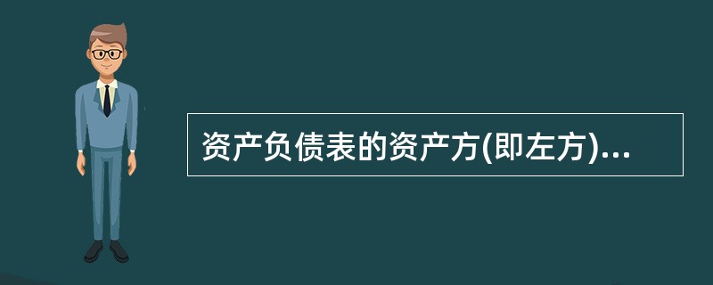 资产负债表的资产方(即左方)项目是按照资产( )顺序排列的。