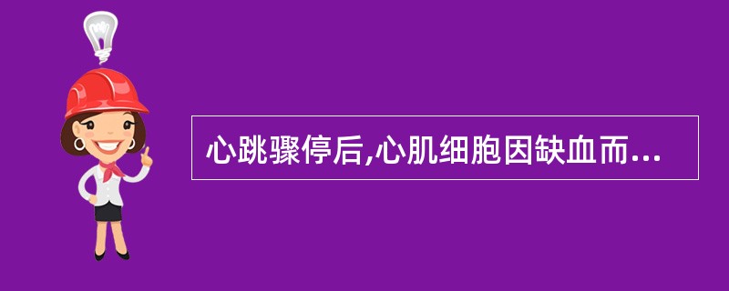 心跳骤停后,心肌细胞因缺血而发生不可逆性损害的时间是A、4~6分钟B、10~20