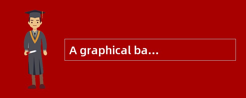 A graphical bar with buttons that perfor