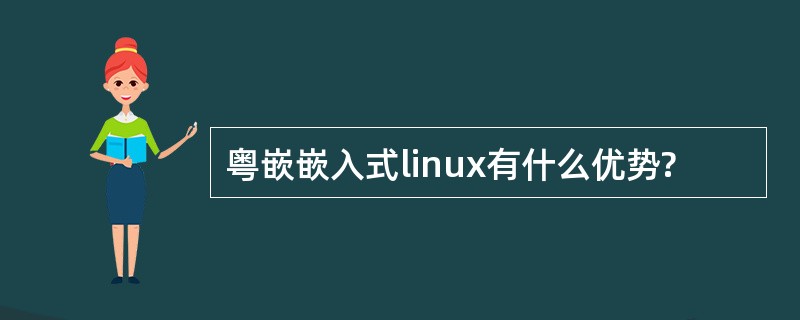 粤嵌嵌入式linux有什么优势?