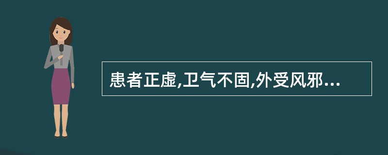 患者正虚,卫气不固,外受风邪,汗出恶风,身重,小便不利,舌淡,苔白,脉浮。治宜选