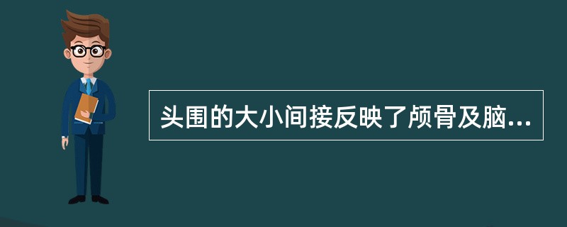 头围的大小间接反映了颅骨及脑的发育,新生儿头围平均为()厘米。