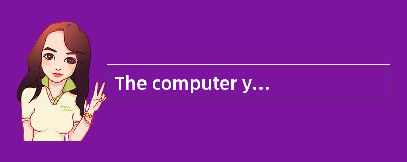 The computer you are using is protected