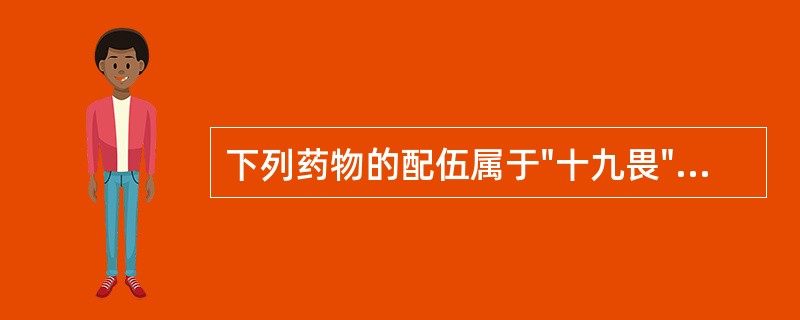 下列药物的配伍属于"十九畏"的是A、川乌与半夏B、硫磺与芒硝C、甘草与芫花D、川