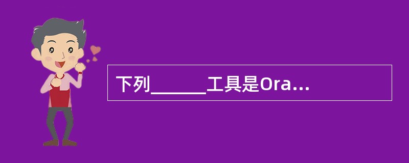 下列______工具是Oracle数据库管理系统提供的CASE工具。