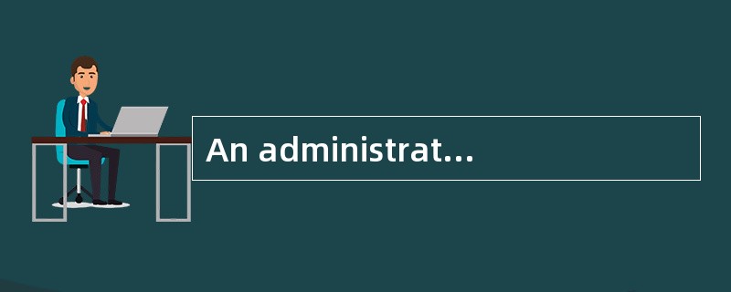 An administrator issues the show ip inte