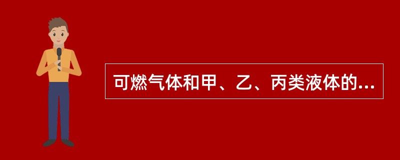 可燃气体和甲、乙、丙类液体的管道可以穿过防火墙。