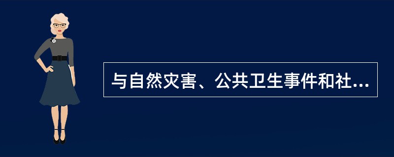 与自然灾害、公共卫生事件和社会安全事件相比,安全生产应急管理更显示其()的特点。