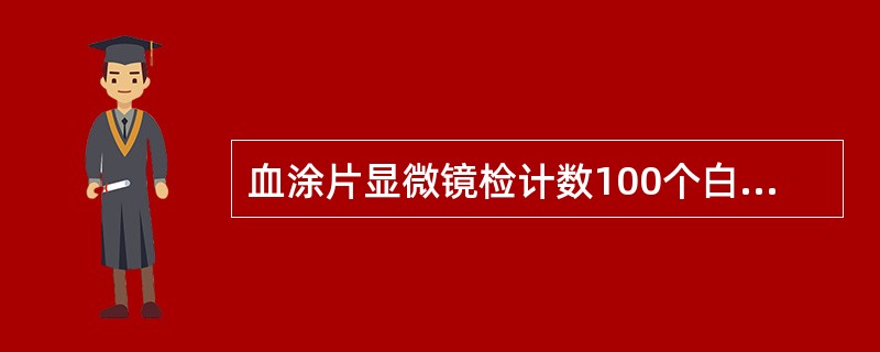 血涂片显微镜检计数100个白细胞时见到10个有核红细胞,白细胞计数值为22×10