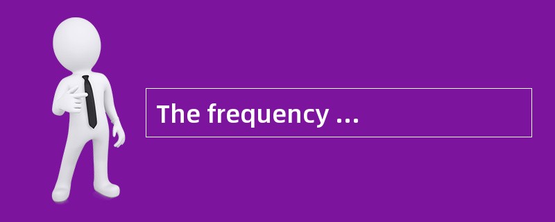 The frequency of an AC generator is cont