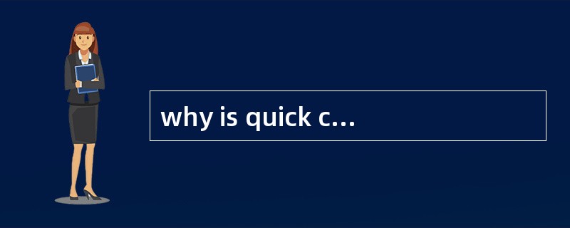 why is quick closing valves important to