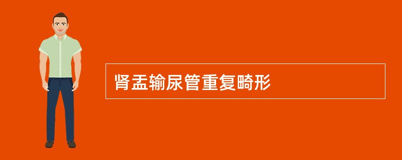 肾盂输尿管重复畸形