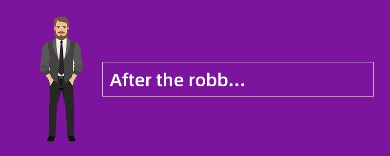 After the robbery, the shop installed a