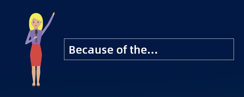 Because of the _____ emphasis placed on