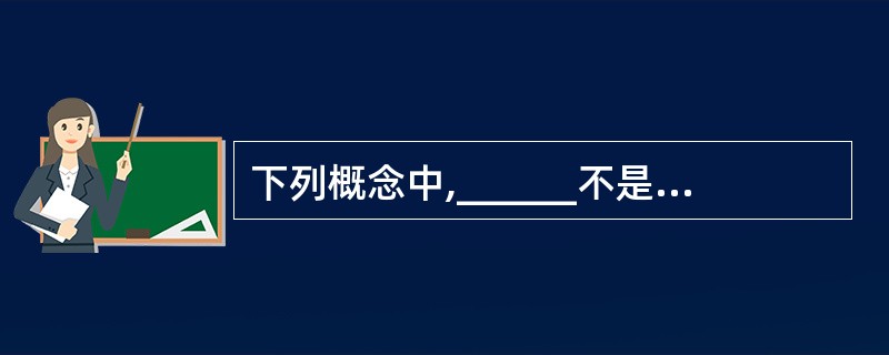 下列概念中,______不是数据库管理系统必须提供的数据控制功能。
