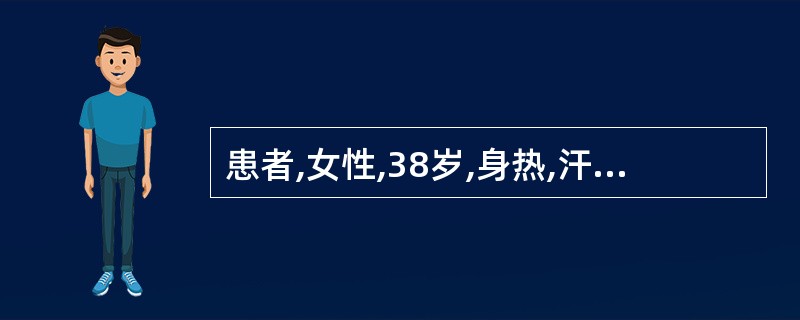 患者,女性,38岁,身热,汗少,肢体疫重,头昏重胀,心烦口黏,苔薄黄腻,脉濡数,