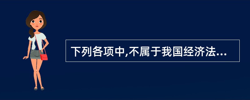 下列各项中,不属于我国经济法渊源的是( )。