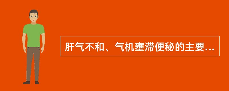 肝气不和、气机壅滞便秘的主要症状有( )