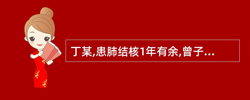 丁某,患肺结核1年有余,曾子化疗药物,现请中医治疗。症见咳嗽无力,气短声低,咳痰