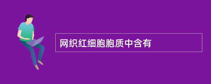 网织红细胞胞质中含有