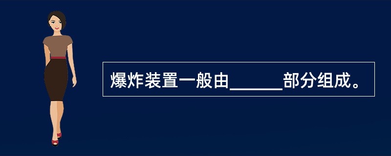 爆炸装置一般由______部分组成。