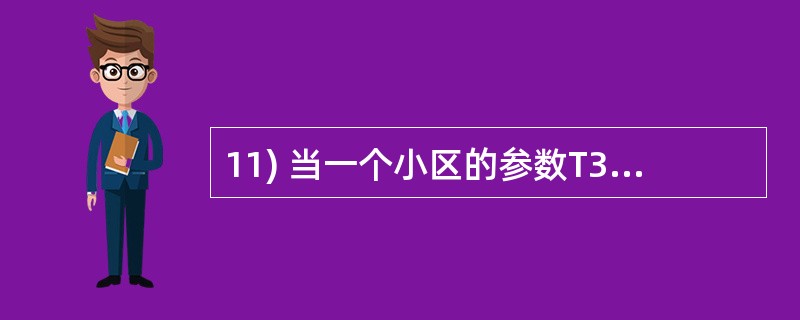 11) 当一个小区的参数T3212值设为25时,表示周期性位置更新时长为____