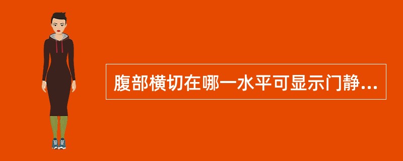 腹部横切在哪一水平可显示门静脉 ( )A、第10胸椎B、第11胸椎C、第12胸椎