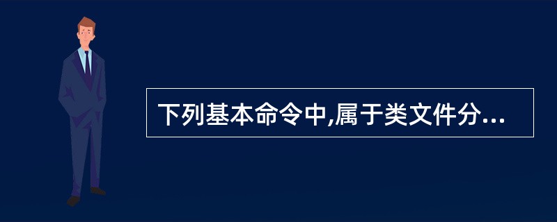 下列基本命令中,属于类文件分解器命令的是