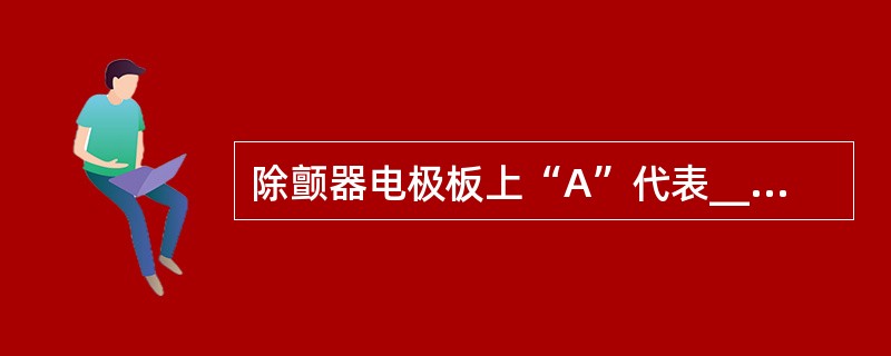 除颤器电极板上“A”代表_________,其位置放置于_________,其中