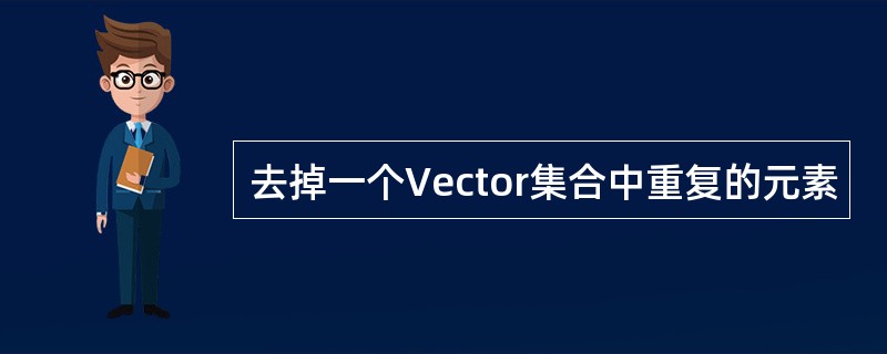 去掉一个Vector集合中重复的元素