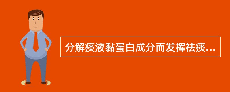 分解痰液黏蛋白成分而发挥祛痰作用的药物是