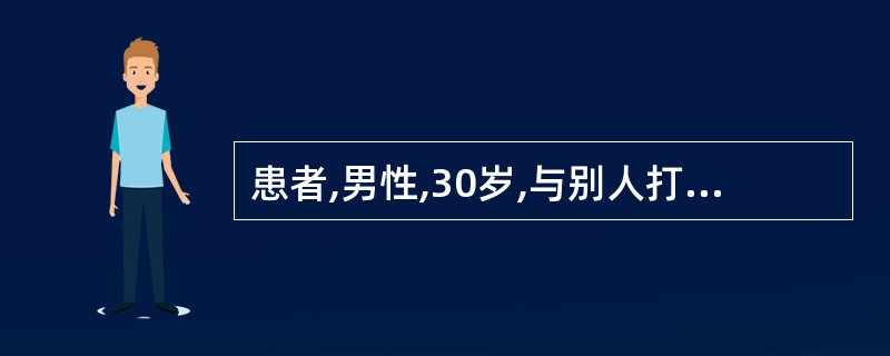 患者,男性,30岁,与别人打赌而大量进食后上腹部痛1天入院。查血淀粉酶为700S