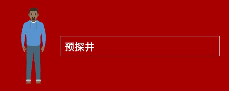 预探井