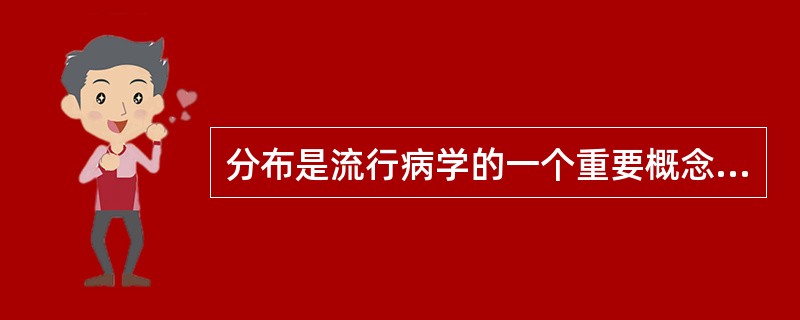 分布是流行病学的一个重要概念，它包括流行和不流行两个连续不断的过程，经常受到（）