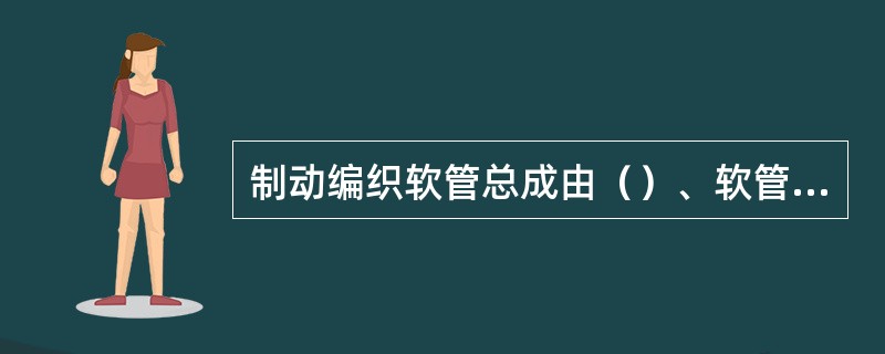 制动编织软管总成由（）、软管连接器、垫圈、软管接头、螺旋卡箍等组成。