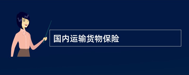国内运输货物保险