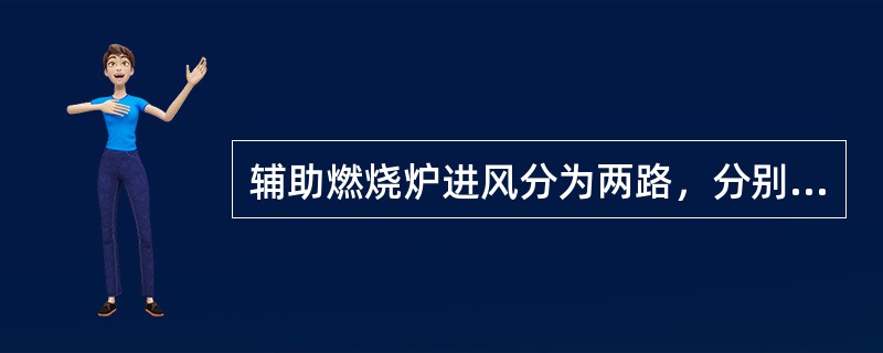 辅助燃烧炉进风分为两路，分别叫（）和（），一次风进炉膛，二次风进筒体夹套，开工升