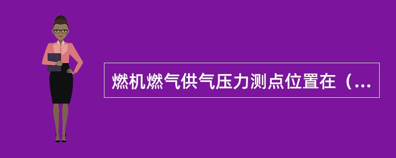 燃机燃气供气压力测点位置在（）。