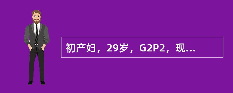 初产妇，29岁，G2P2，现妊娠35周，既往孕24周因脊柱裂胎儿而行引产1次。此