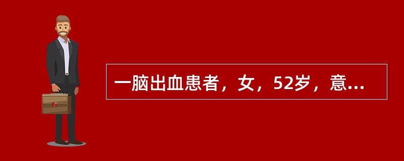 一脑出血患者，女，52岁，意识不清，有尿失禁，对尿失禁的护理，不正确的是：（）