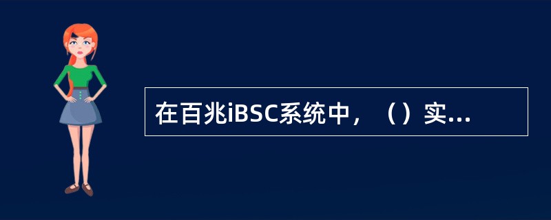 在百兆iBSC系统中，（）实现A/Gb模式下PS业务处理和Iu模式下的用户面业务