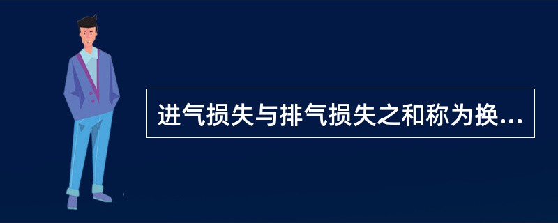 进气损失与排气损失之和称为换气损失排气损失包括（）和（）。