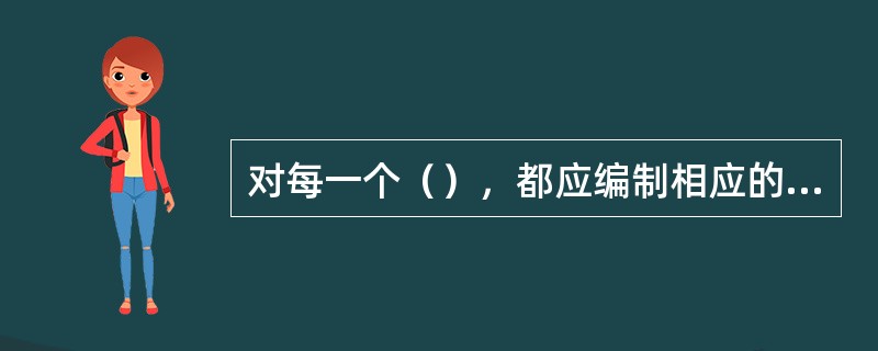对每一个（），都应编制相应的事故应急处理预案。
