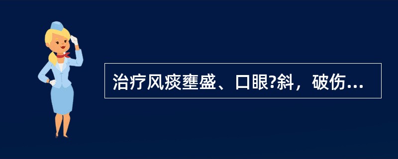 治疗风痰壅盛、口眼?斜，破伤风宜选（）