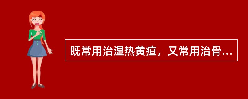 既常用治湿热黄疸，又常用治骨蒸劳热、盗汗的药物是（）